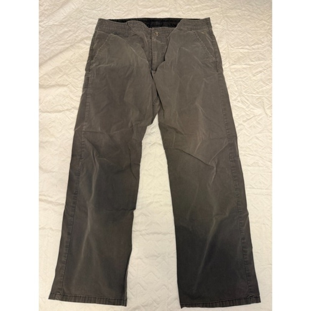 Kuhl Radikl Pants‎ Mens 38x30 Gray Stretch Outdoor Hiking Casual Straight Leg